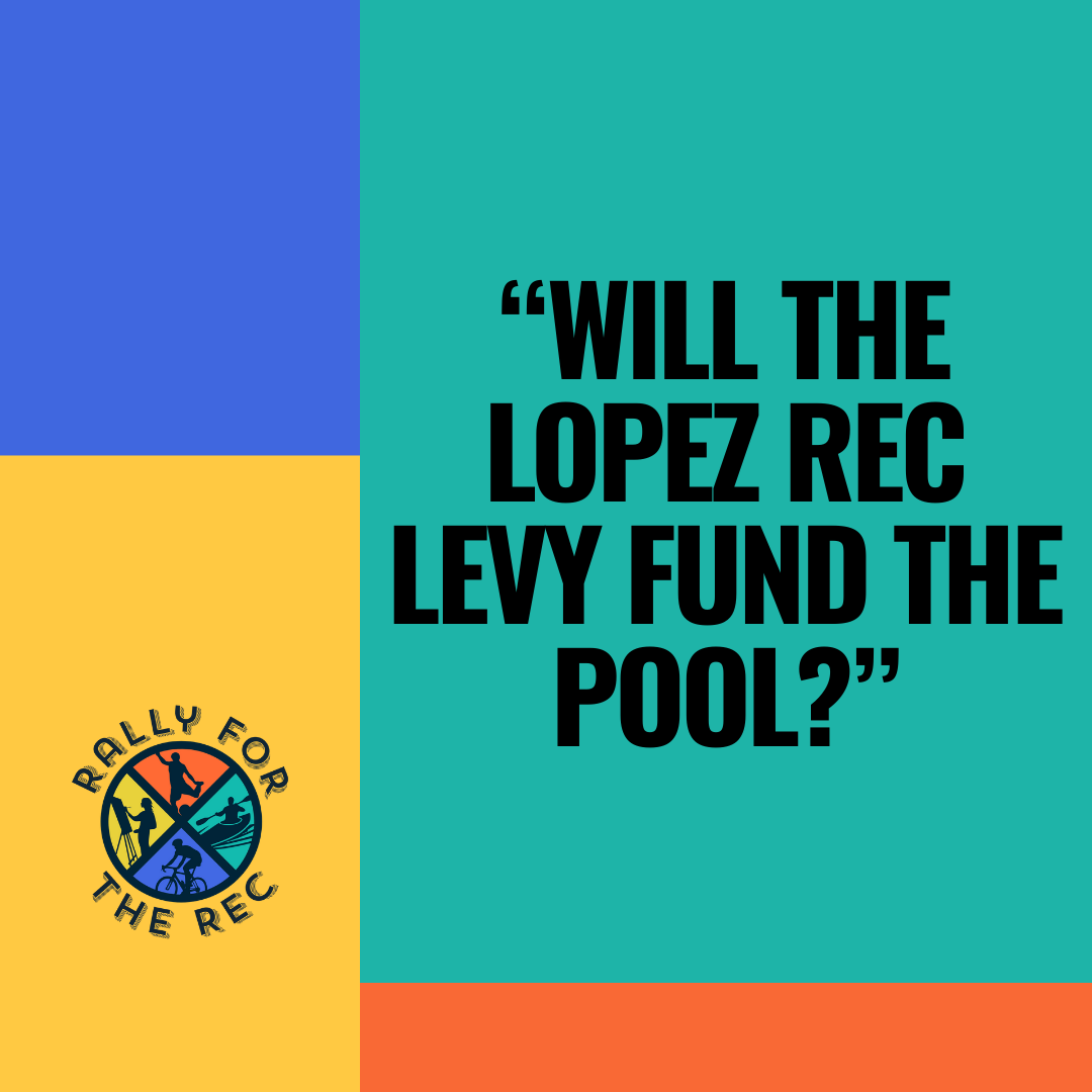 Will Lopez Rec funds go toward the pool?