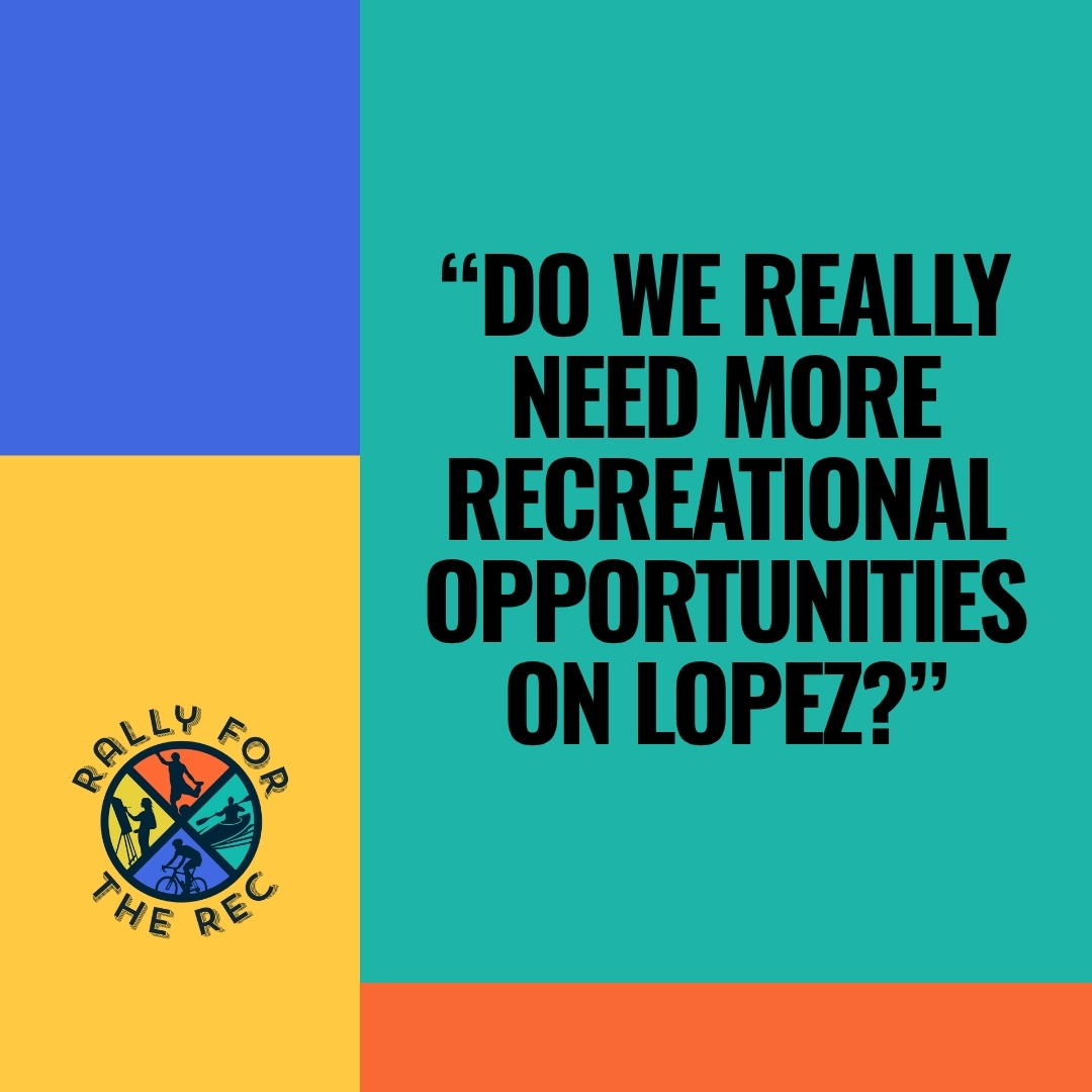 “Don’t we have enough community recreation?”